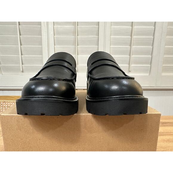 Vagabond Kenova Penny Loafers Black Leather Size 9 US 39 EU NWOB Preppy Chunky - Picture 8 of 13